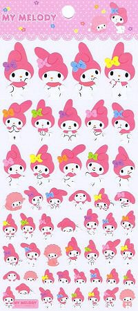 My Melody Kawaii Stickers