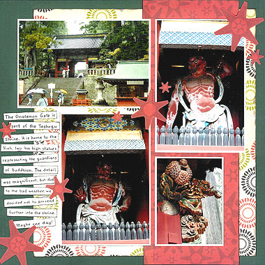 scrapbook paper layouts