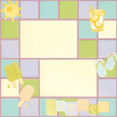 Funny Sticker and Meme: Summer Scrapbooking Stickers Layout Created ...